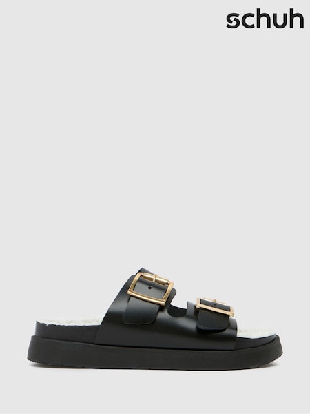 Schuh Truvy Socks Buckle Sandals (B64036) | $87