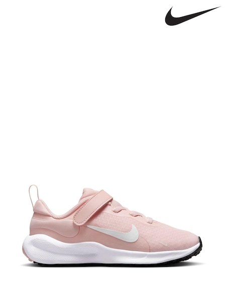 Nike Pale Pink Junior Revolution 7 Trainers (B64066) | €25