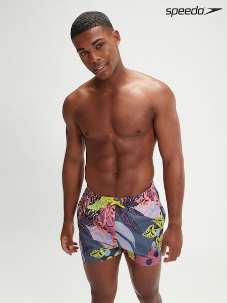 Speedo Mens Digital Printed Leisure 14" Watershorts (B64101) | kr518