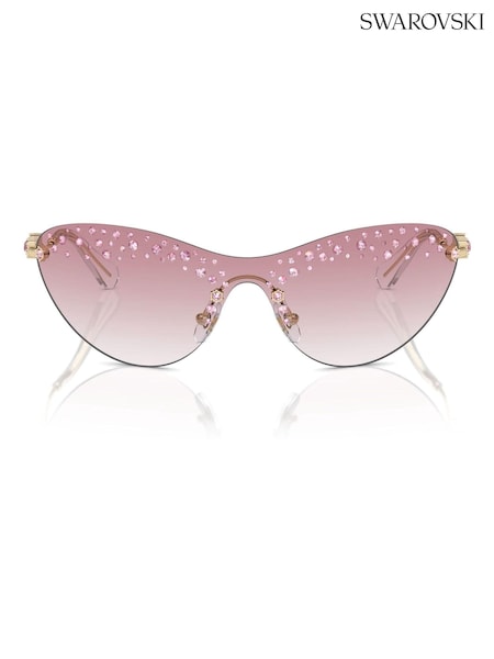 Swarovski Gold Sk7023 Irregular Sunglasses (B64177) | €302