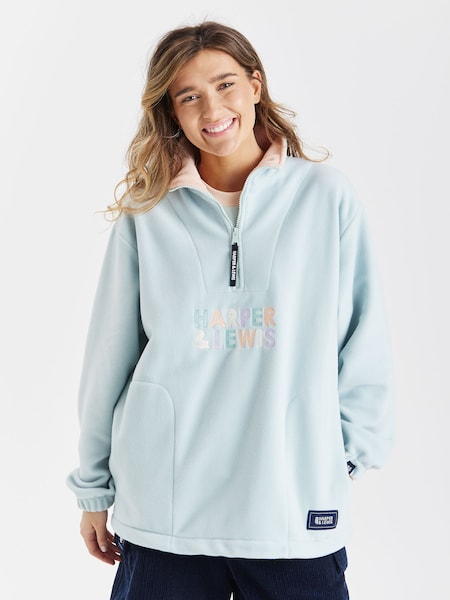 Harper & Lewis Robin 1/4 Zip Polar Fleece (B64319) | 30 €
