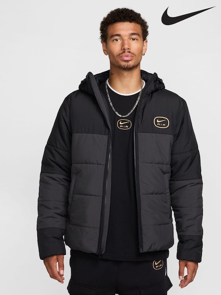 Nike grey/black Air Synthetic Padded Jacket (B64540) | €200