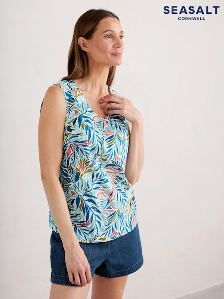 Seasalt Cornwall White Cobbs Well Vest (B64731) | €25