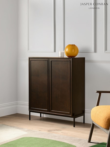 Jasper Conran London Dark Oak Aden Small Sideboard (B64757) | €882
