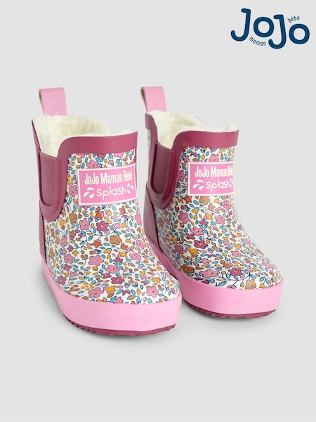 JoJo Maman Bébé Cosy Lined Printed Ankle Wellies (B64760) | 38 € - 41 €