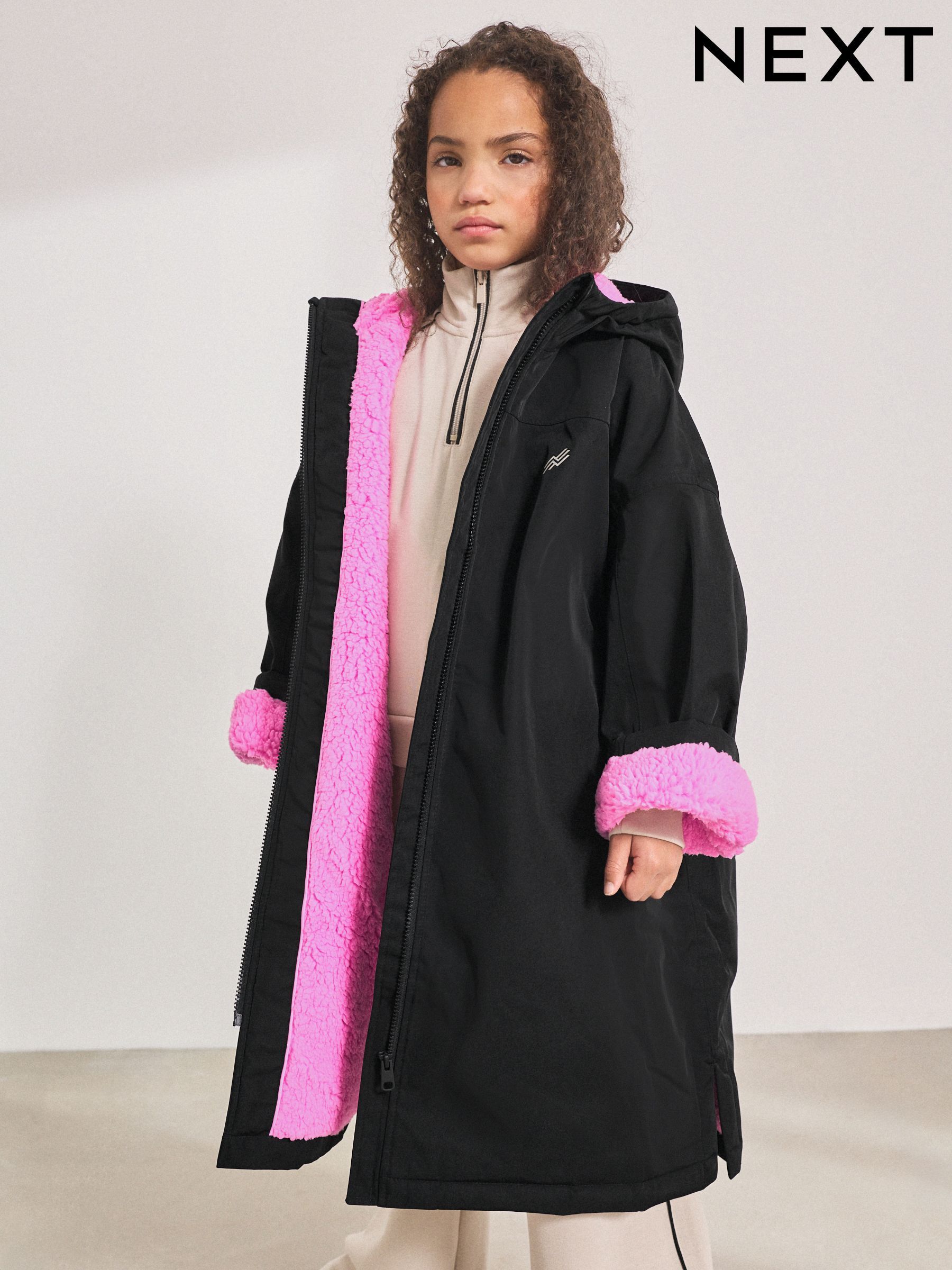 Girls Raincoat Long Sleeve Waterproof Next Luxembourg