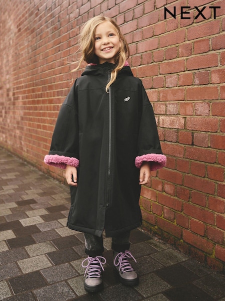 Black Waterproof Changing Robe (3-16yrs) (B65306) | AED249 - AED269