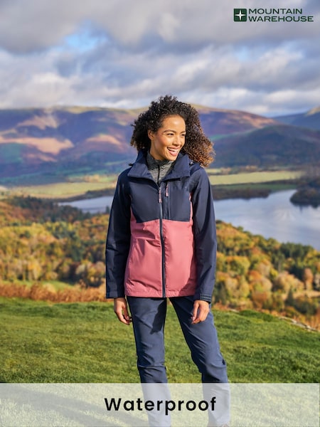 Sininen - Mountain Warehouse Womens Rainforest Ii Extreme Waterproof Jacket (B65442) | €151