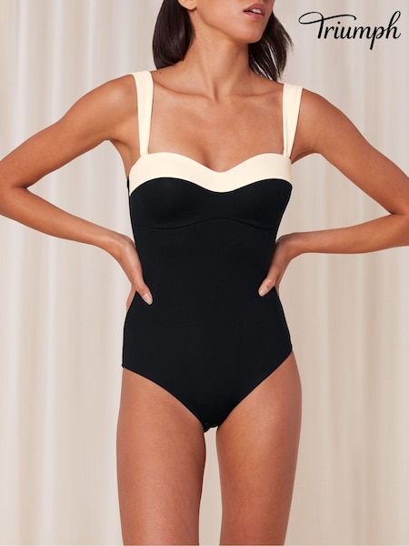 Triumph Summer Glow Black Swimsuit (B65470) | 65 €
