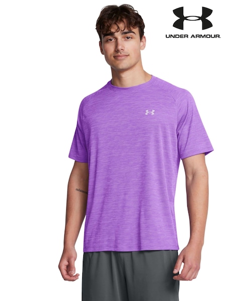 Under Armour Purple Tech Textured T-Shirt (B65564) | €40