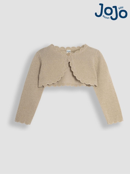 JoJo Maman Bébé Lace Knit Bolero Cardigan (B65571) | 38 €