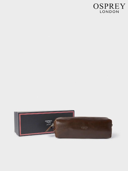 Marrón - Osprey London The Leather Pencil Case (B65656) | 64 €