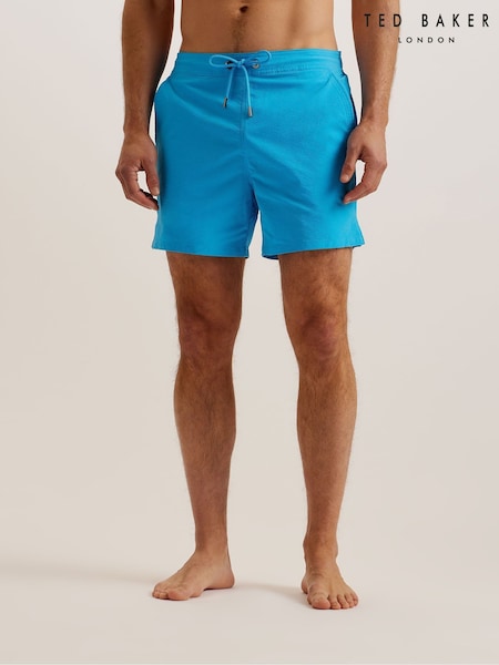 Ted Baker Blue Colne Plain Textured Swim Shorts (B65718) | €38