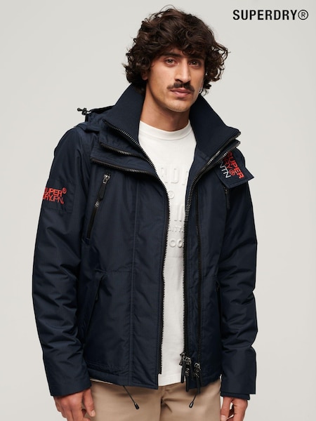 Superdry Hooded Mountain SD Windbreaker Jacket (B65751) | 467 LEI
