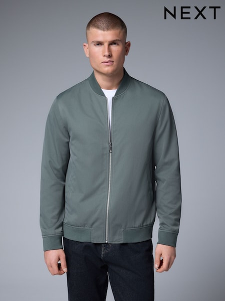 Sage Green Smart Bomber Jacket (B65763) | €52