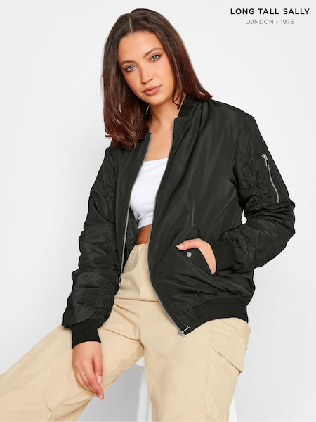 Long Tall Sally Black Bomber Jacket (B65853) | €38
