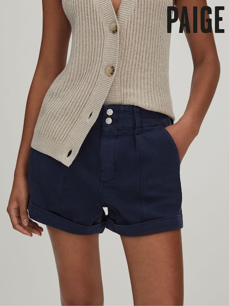 Laivasto - Paige High Rise Shorts With Turned-up Hems (B65977) | €347