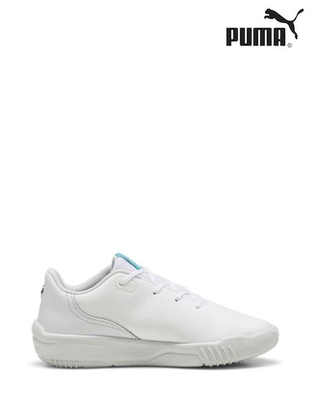 Puma White Kids Mercedes AMG Petronas Formula 1 Drift Cat Decima Unisex Motorsport Shoes (B65990) | €66