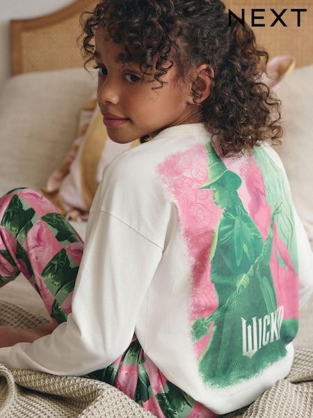 وردي/أخضر - License Wicked Pyjamas (6-16yrs) (B66191) | ‏62 ر.ق. - ‏83 ر.ق.
