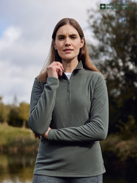 Зеленый - Mountain Warehouse Womens Camber II Fleece (B66260) | €33