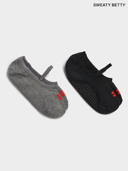 Sweaty Betty Black Pilates Socks 2 Pack (B66286) | €32