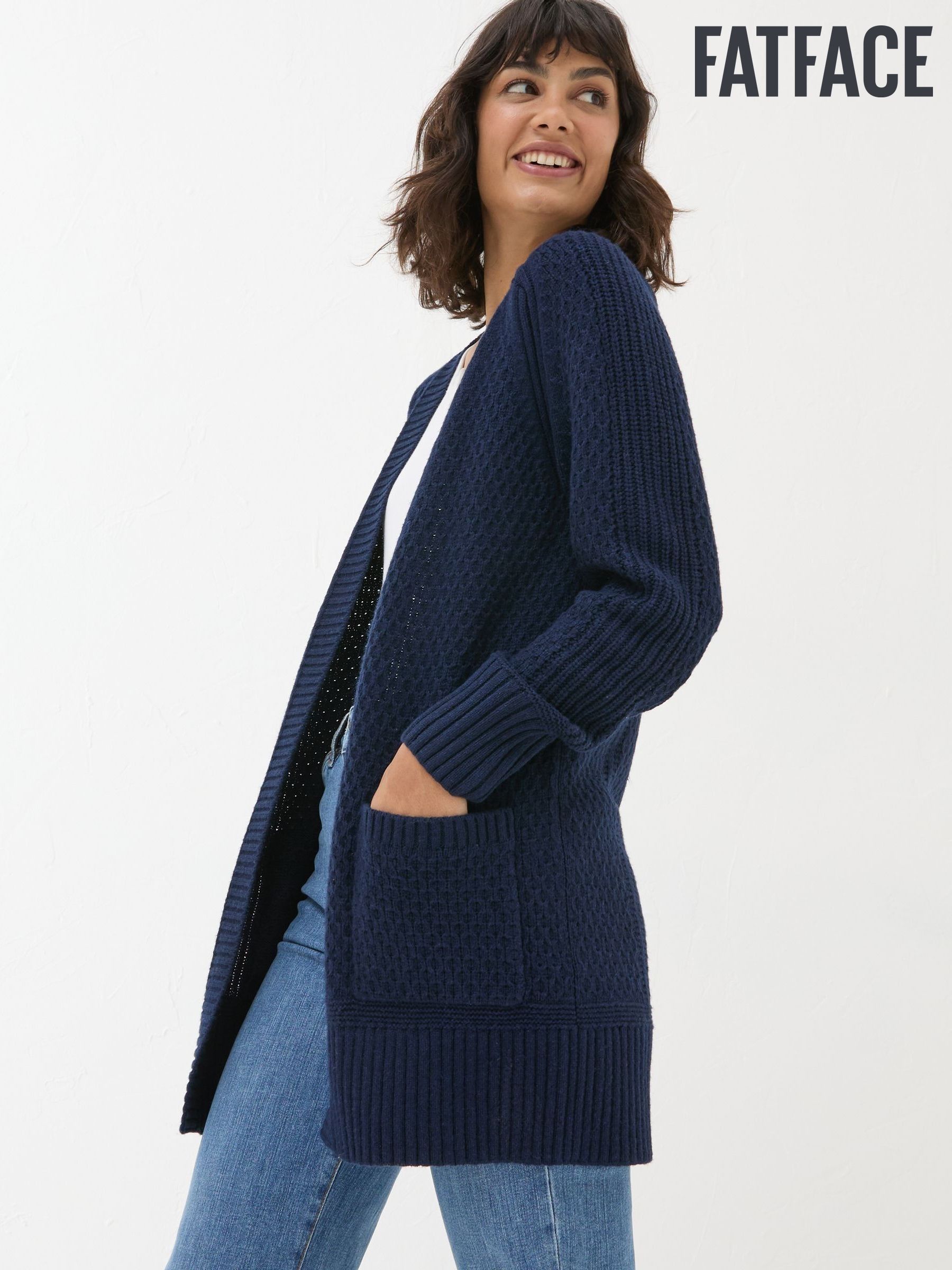 Curve Cardigans Longline Long Sleeve Workwear Knitwear Next Luxembourg