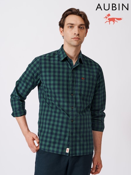 Aubin Gladstone Poplin Button Shirt (B66730) | €53