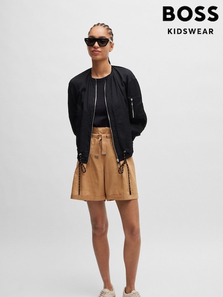 BOSS Black Drawcord Bomber Jacket (B66855) | €179