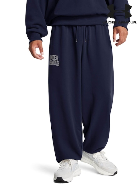 Under Armour Blue Oversized Icon Terry Joggers (B66939) | €53