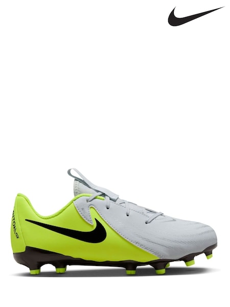 Nike Grey/Green Kids Phantom 2 Academy Grey/Green  Ground Football Boots (B66945) | €80