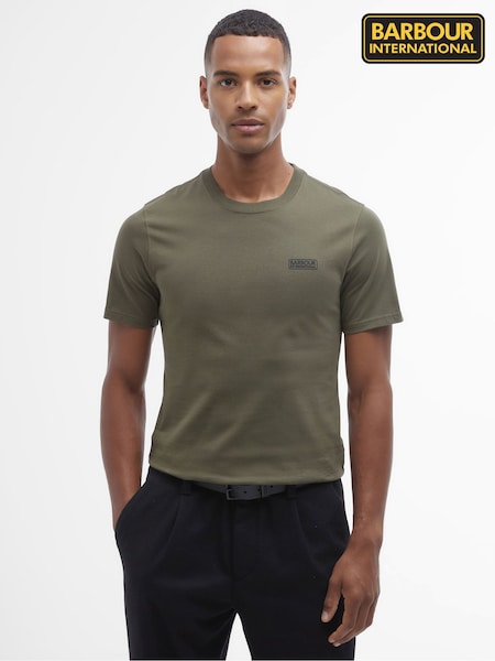 Barbour® International Mens Small Logo 100% Cotton T-Shirt (B67052) | €43