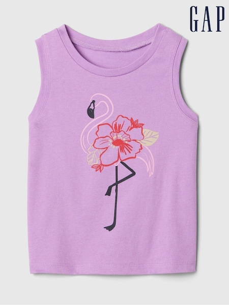 Gap Purple Summer Sleeveless Vest Top (Newborn-5yrs) (B67097) | €4.50