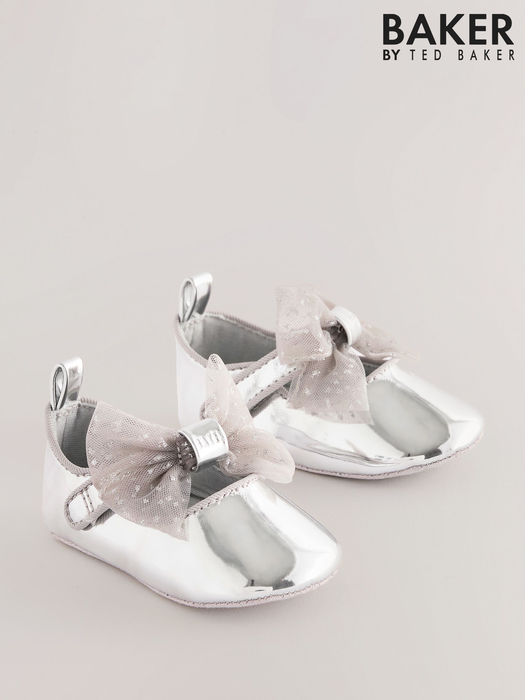 Next girls silver shoes clearance