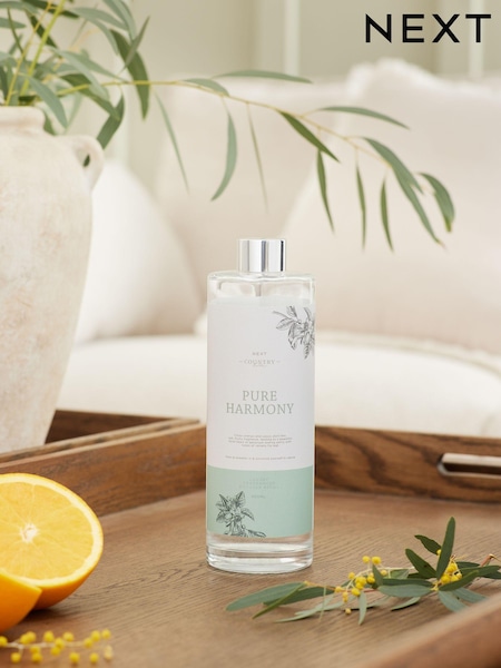 Country Luxe 400ml Pure Harmony Orange and Geranium Fragranced Reed Diffuser Refill (B67347) | €34