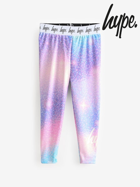 Hype. Girls Purple Multi Star Dust Leggings (B67365) | €17.50