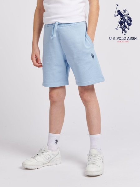 U.S. Polo Assn. Blue Boys 100% Cotton Double Horsemen Sweat Shorts (B67800) | 1,802 UAH - 2,163 UAH
