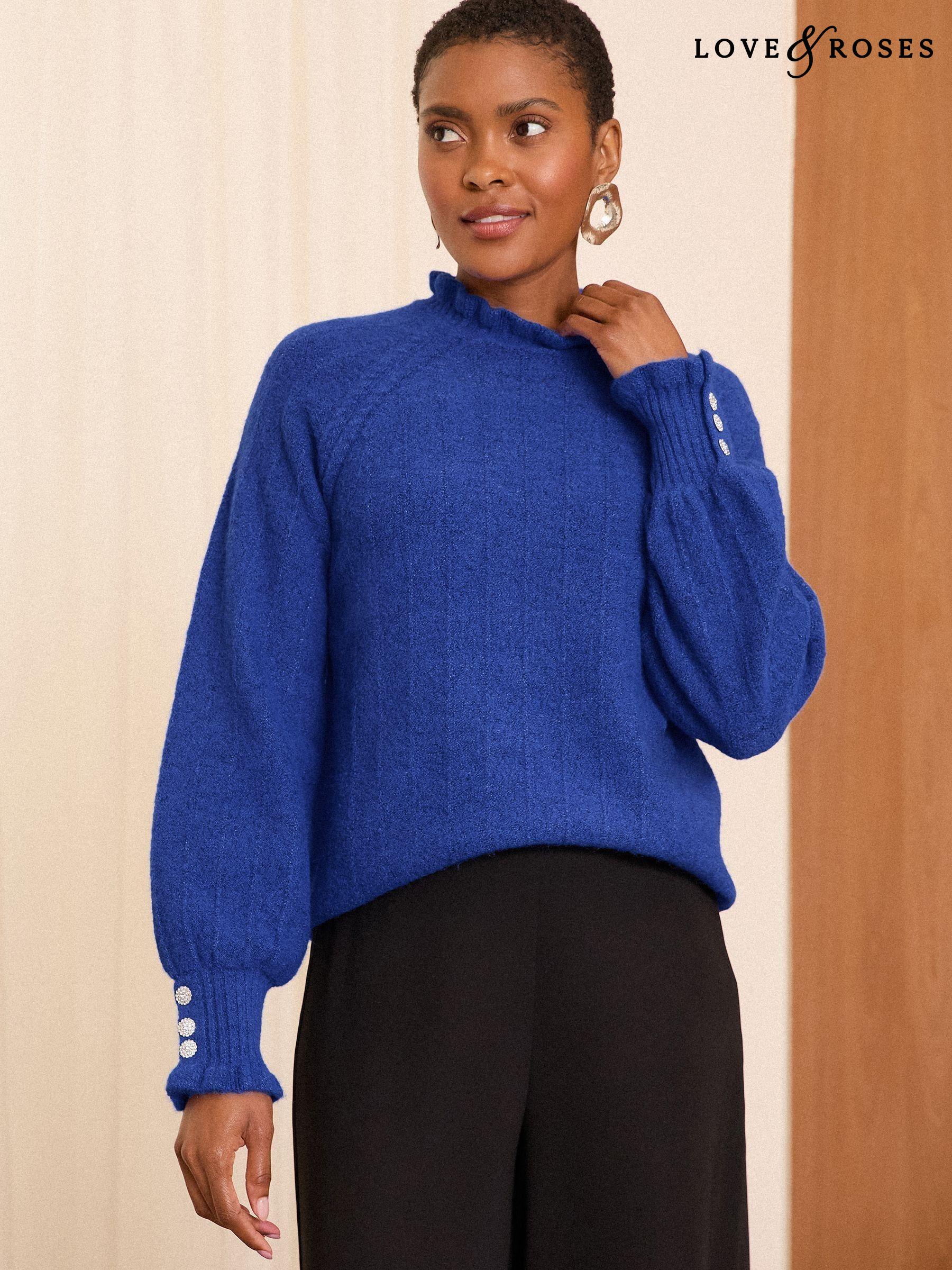 Sweater with embellished neckline 2025