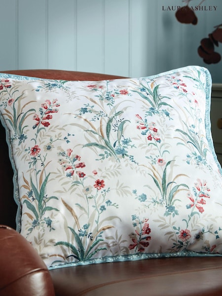Laura Ashley Natural Mosedale Posy Cushion (B67996) | €35