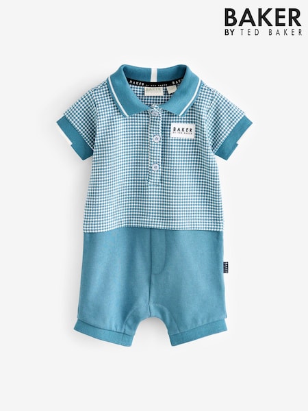 Baker by Ted Baker 100% Cotton Polo Romper (B68097) | €37 - €40
