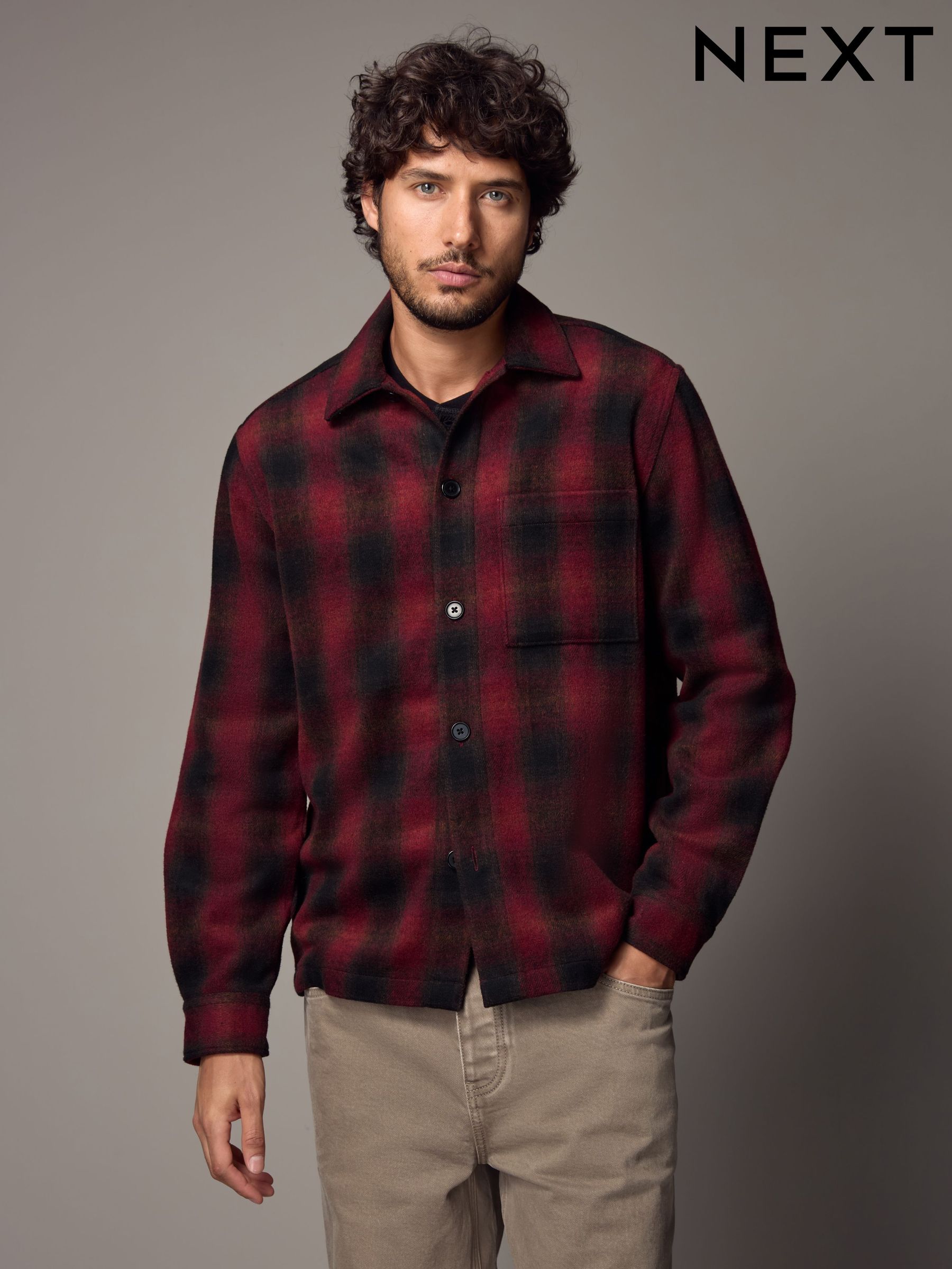 Woolen shirts for mens online discount