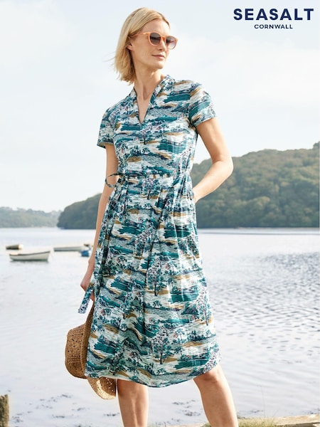 Grün - Seasalt Cornwall Top Terrace Dress (B68768) | 50 €