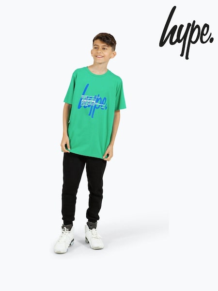 أخضر - أخضر - تيشِرت للأولاد من القطن 100% تشكيلة Double من Hype. (B68862) | ‏5 ر.ع.‏