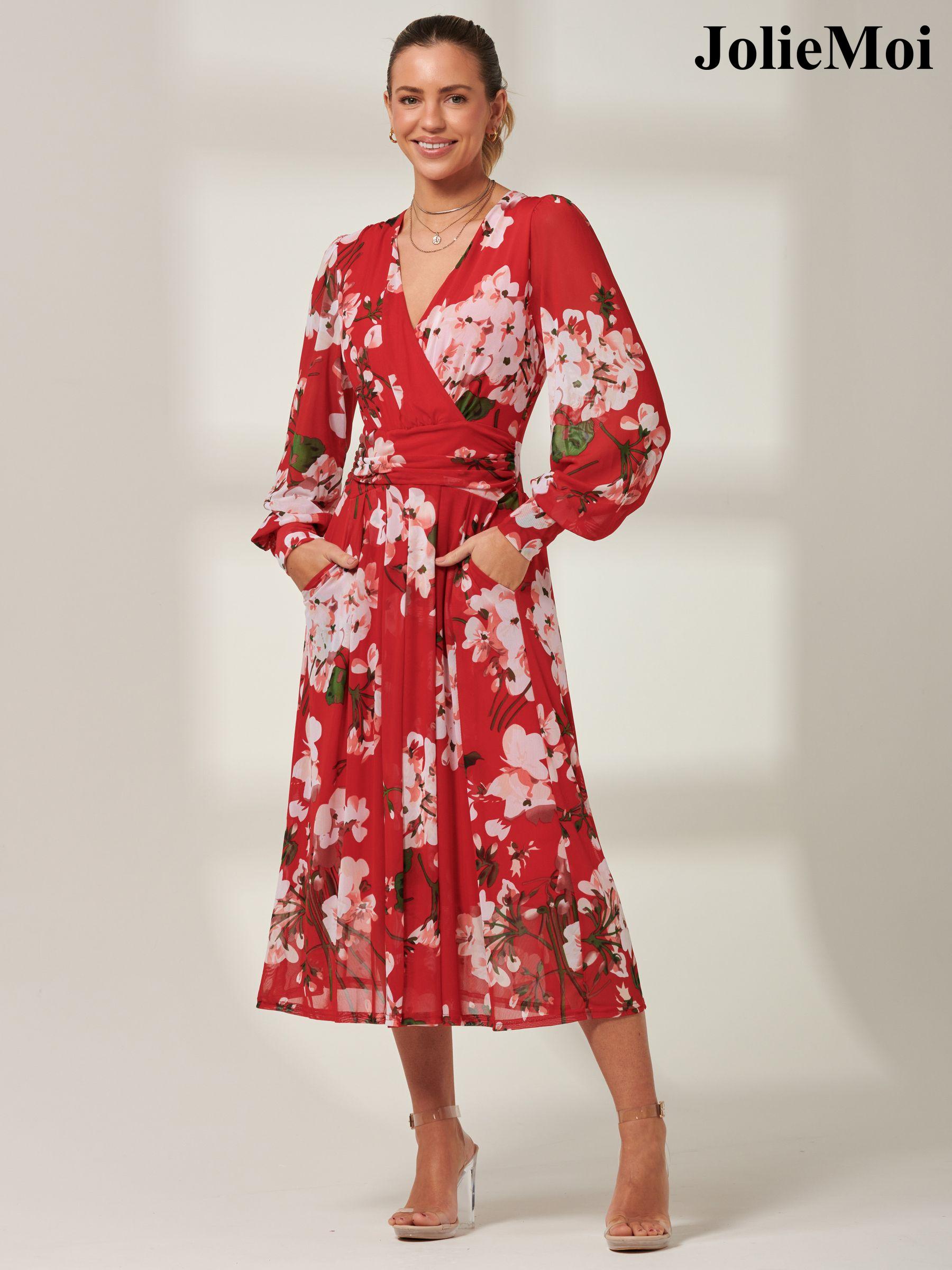 Next red wrap dress 2025