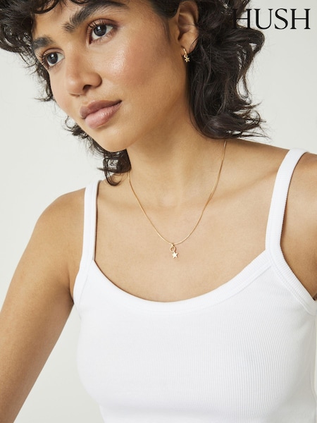 Hush Gold Star Pendant Necklace (B69151) | €86