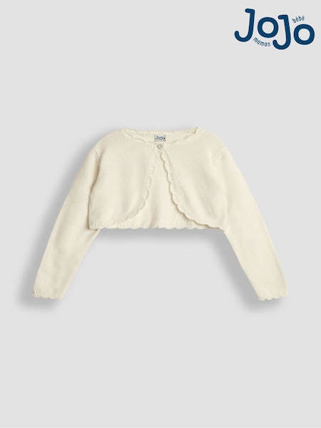 JoJo Maman Bébé Lace Knit Bolero Cardigan (B69585) | € 32