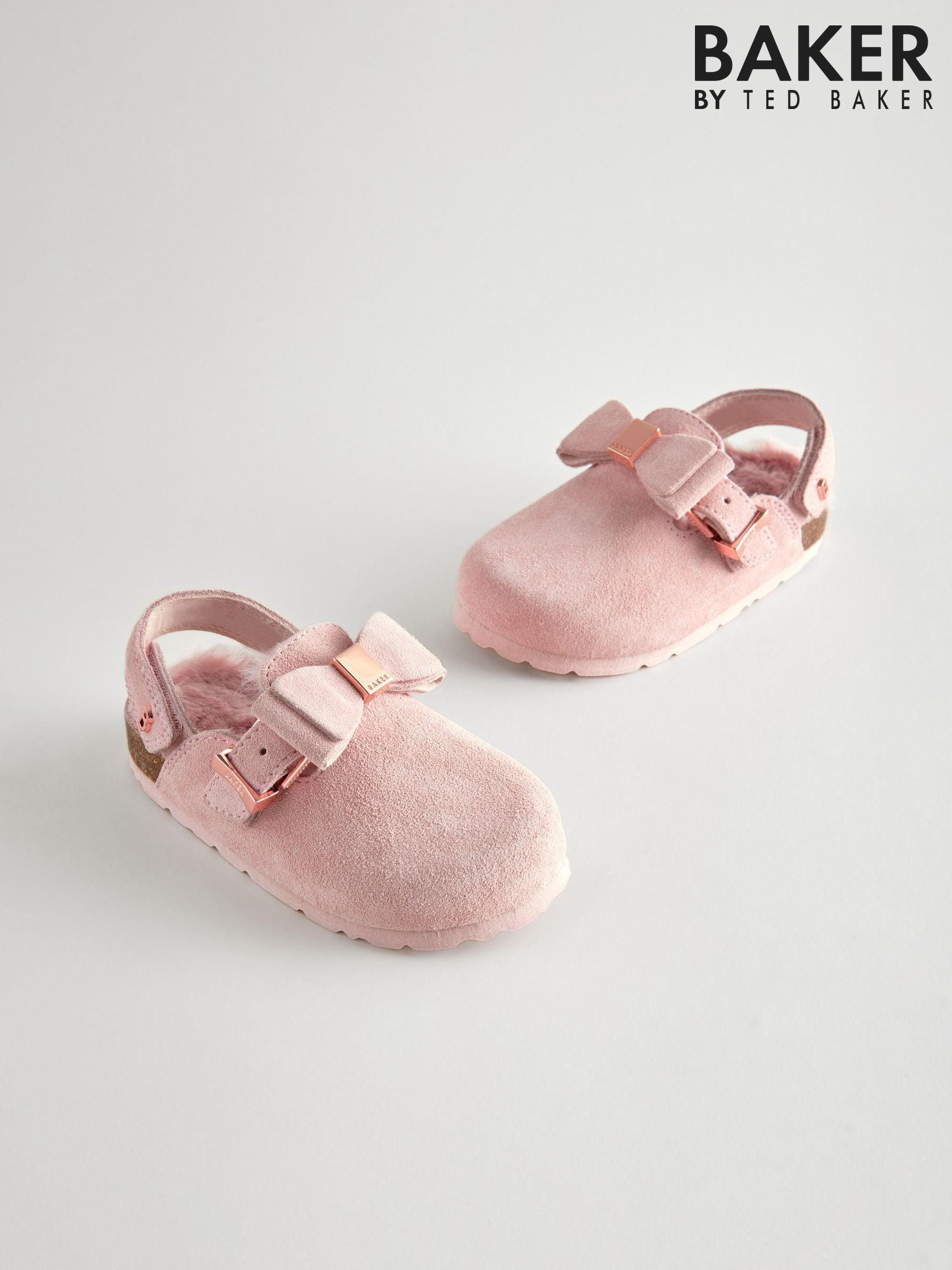 Slippers Baker By Ted Baker Pink Slip On Footwear Next Oman