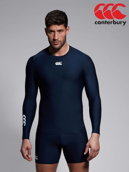 Canterbury Adult Mens Blue Thermoreg Long Sleeve Top (B69650) | 218 QAR
