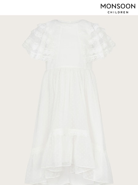 Monsoon White Lilibet Boho Dress (B69677) | € 41 - € 49