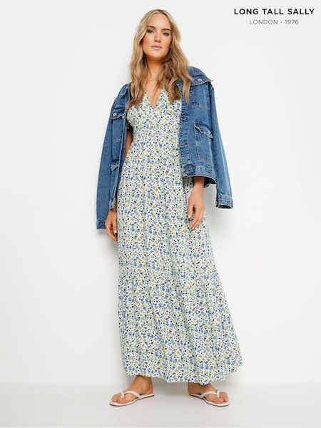 Long Tall Sally Short Sleeve Ditsy Maxi Dress (B69719) | €61