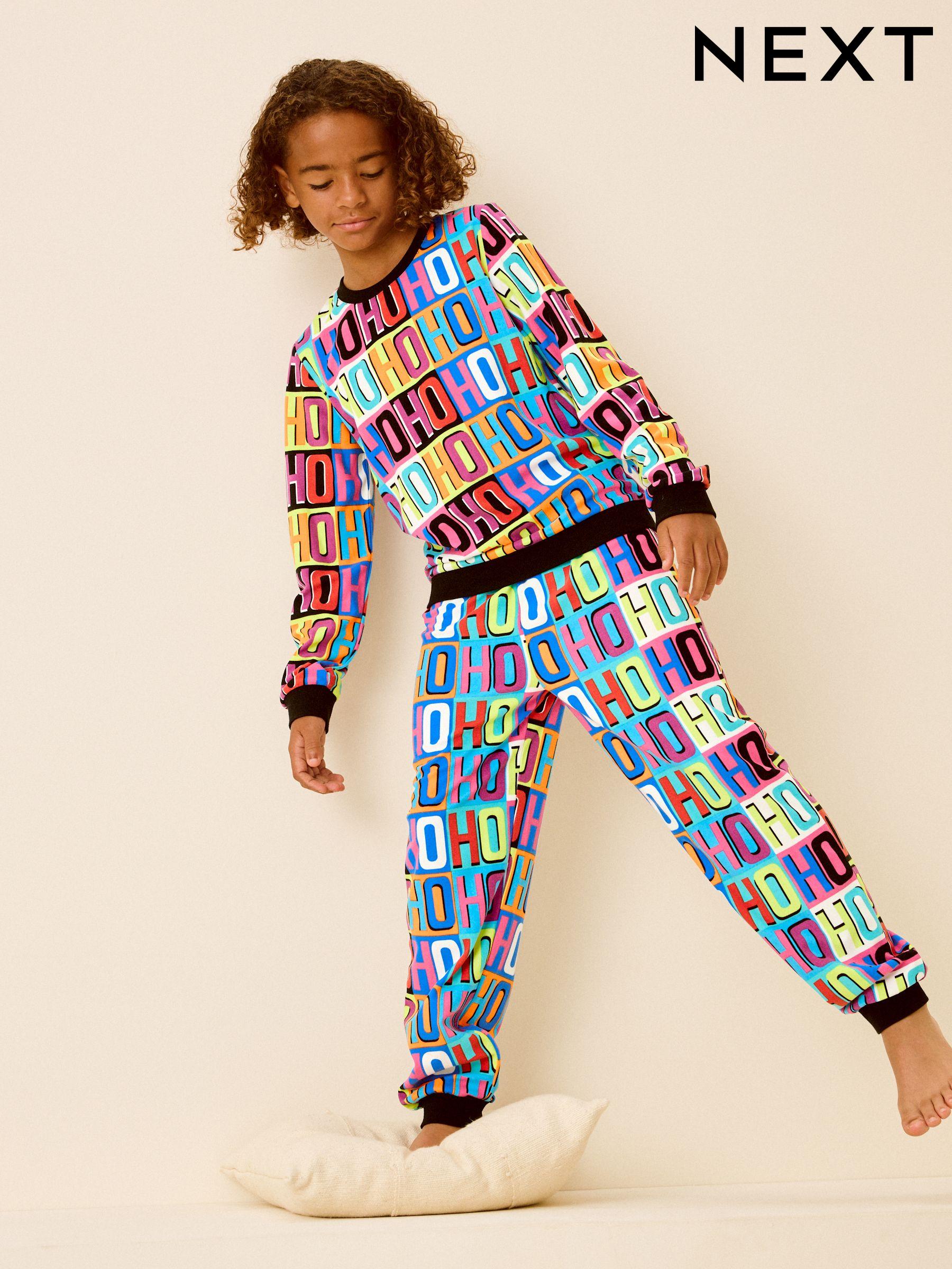 Boys Pyjamas Christmas Novelty Print Nightwear Next Luxembourg